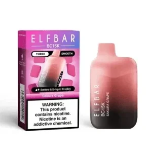 Pod descartalbe Elfbar BC15000 Sakura Grape