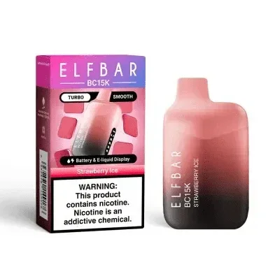 Pod descartalbe Elfbar BC15000 Strawberry Ice