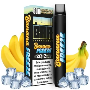 Pod desechable Banana Freeze 600puffs - Frunk Bar