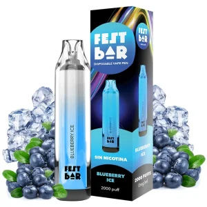 Pod desechable Blueberry Ice 2000puffs - Fest Bar