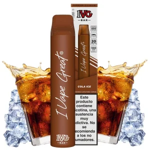Pod desechable Cola Ice 800puffs - IVG Bar Plus