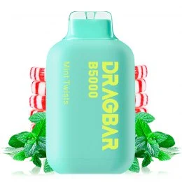 Pod desechable Dragbar B5000 Mint Twists 5000puffs - Zovoo