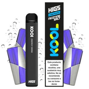 Pod desechable Energy Drink 600puffs - Higs Kool