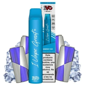 Pod desechable Energy Ice 800puffs - IVG Bar Plus