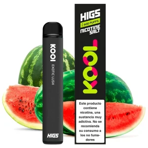 Pod desechable Exotic Lush 600puffs - Higs Kool