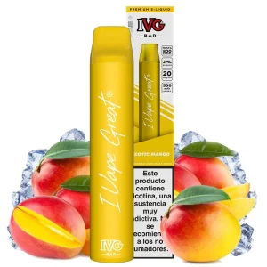 Pod desechable Exotic Mango 800puffs - IVG Bar Plus