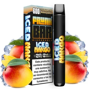 Pod desechable Iced Mango 600puffs - Frunk Bar