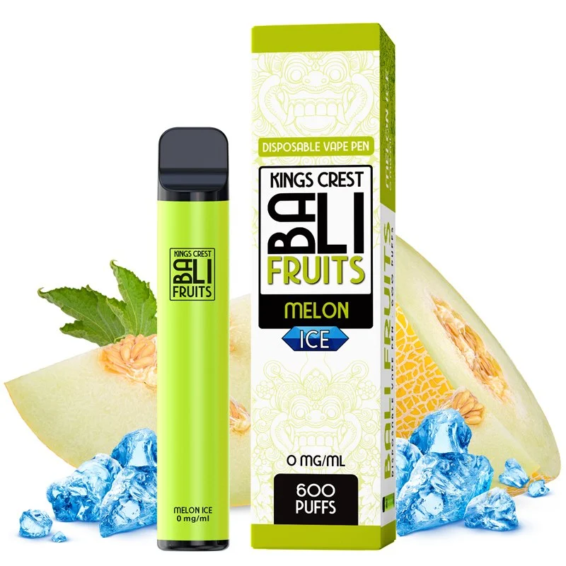 Pod desechable Melon Ice 600puffs - Bali Fruits by Kings Crest