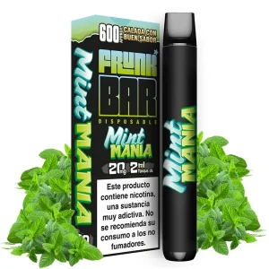 Pod desechable Mint Mania 600puffs - Frunk Bar