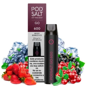 Pod desechable Mixed Berries Ice 600puffs - Pod Salt Go