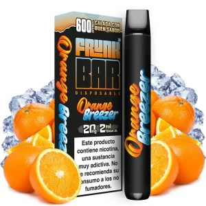 Pod desechable Orange Breezer 600puffs - Frunk Bar