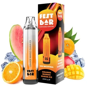 Pod desechable Orange Mango Guava Ice 2000puffs - Fest Bar