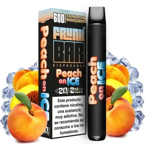 Pod desechable Peach on Ice 600puffs - Frunk Bar