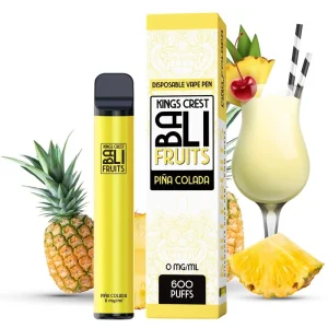 Pod desechable Pi帽a Colada 600puffs - Bali Fruits by Kings Crest