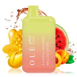 Pod desechable Sand铆a Mango Melocot贸n 5000puffs - Bud Vape Ol茅 Plus 5000