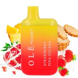 Pod desechable Strawberry Pi帽a Colada 800puffs - Bud Vape Ol茅 Pocket