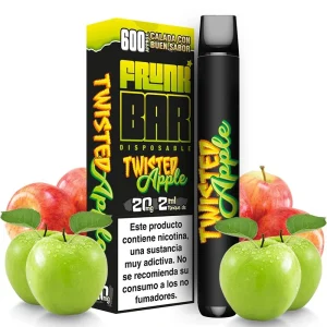 Pod desechable Twisted Apple 600puffs - Frunk Bar