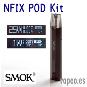 Pod NFIX Kit 700 MAH 25w (2 cartuchos de 3ML) color Verde de Smok
