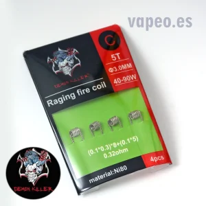 Raging Fire coil N80 C 0.32 ohms -Demon Killer