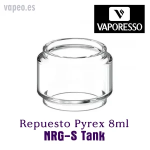 Repuesto Pyrex NRG-S cristal 8ml de Vaporesso