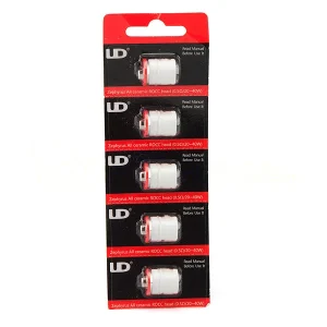 Resistencia ceramica para Zephyrus V2 OCC - Pack 4 y adaptador