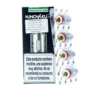 Resistencia Claptonized A1 para Nunchaku Tank (4pcs) - Uwell