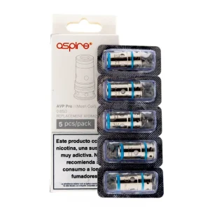 Resistencia Mesh para AVP Pro (5pcs) - Aspire