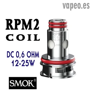 Resistencia RPM2 coil MTL DC 0,6ohm (12-25W) SMOK