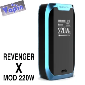 REVENGER X Mod 220W color Azul VAPORESSO