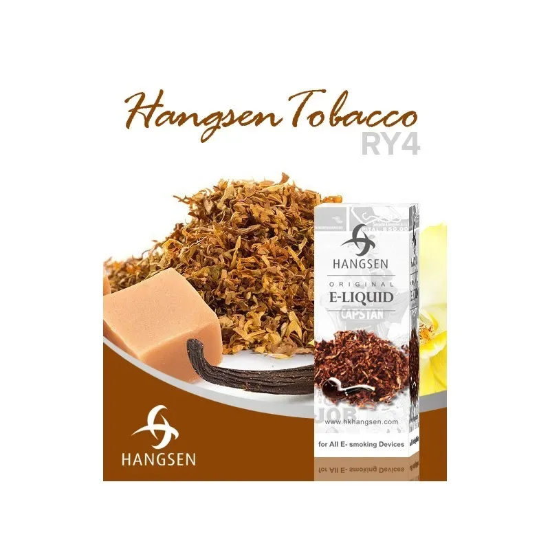 RY4 0mg Bote de 10ml (sabor tabaco dulce) Hangsen eliquid - Image 2