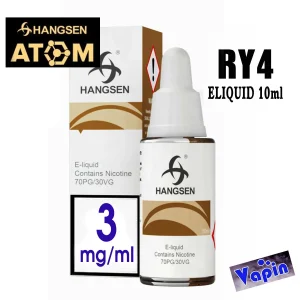 RY4 3mg 10ml (Sabor tabaco dulce) Hangsen Eliquid