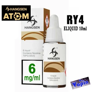RY4 6mg 10ml (Sabor tabaco dulce) Hangsen Eliquid