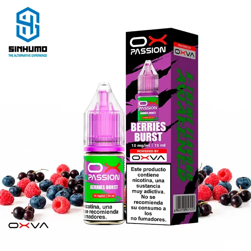 Sales Berries Burst 10ml Ox Passion By Oxva
