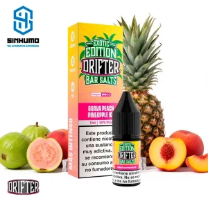 Sales Guava Peach Pineapple Ice 10ml Exotic By Drifter Bar Salts