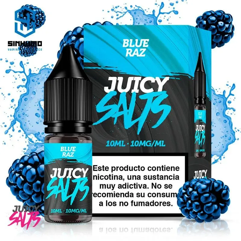 Sales Juicy Salts Juicy Flavors Blue Raz 10ml