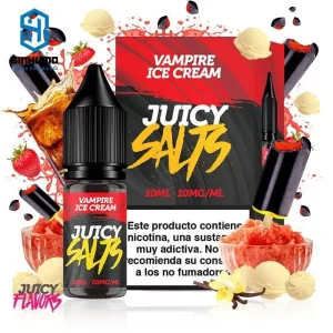 Sales Juicy Salts Juicy Flavors Vampire Ice Cream 10ml