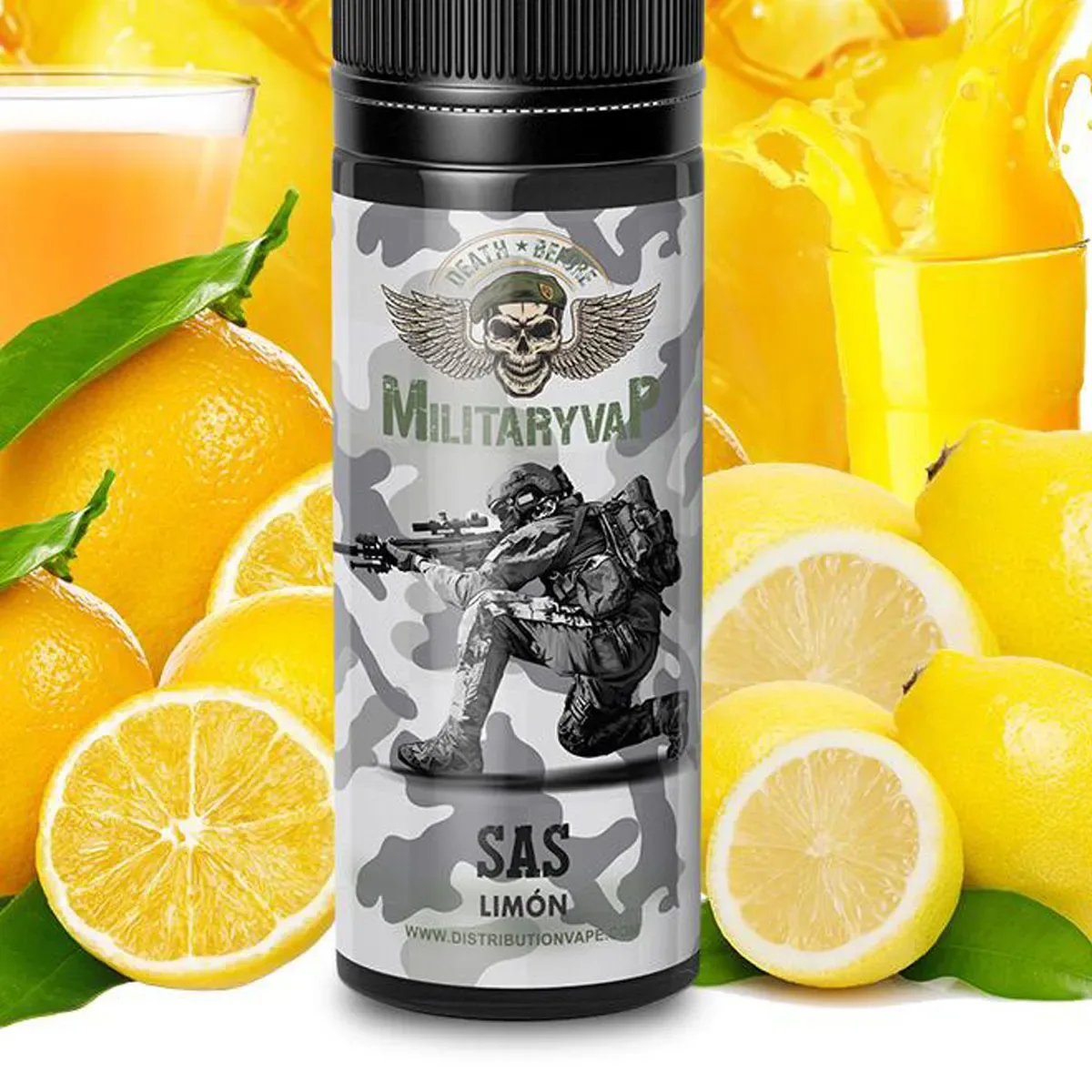 Sas (Jugo de limones) 100ml Military Vap Eliquids - Image 2