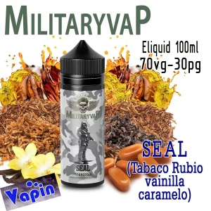 Seal (tabacos, vainilla y caramelo) 100ml Military Vap Eliquids