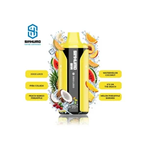 Sinhumo Bar 250K 6 en 1 Yellow 24ml