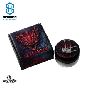 Slaughter 3mm 0.12 Ohm Dual SS316L+N80 By Burn Them All Coils