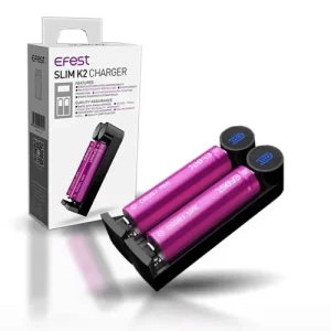 Slim K2 Cargador de Baterias. Efest