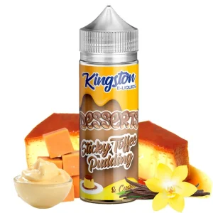Sticky Toffee 100ml - Kingston E-liquids