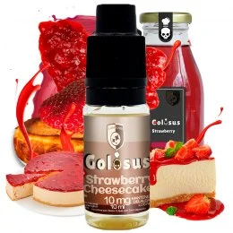 Strawberry Cheesecake 10ml - Golosus Nic Salts