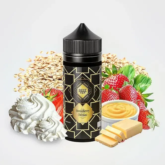 Strawberry Dream (Fresa,cream,vainilla y cereales) 100ml BEST VAP Eliquido