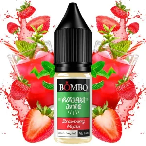 Strawberry Mojito 10 mg Wailani Juice Nicsalts 10ml Bombo Eliquid