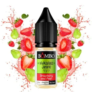 Strawberry & Pear 10 mg Wailani Juice Nicsalts 10ml Bombo Eliquid