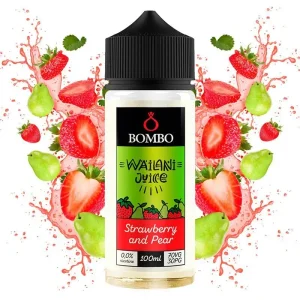 Strawberry & Pear 100ml Wailani Juice Bombo Eliquid