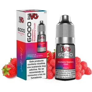 Strawberry Raspberry Crush 10ml | 6000 Salt | IVG