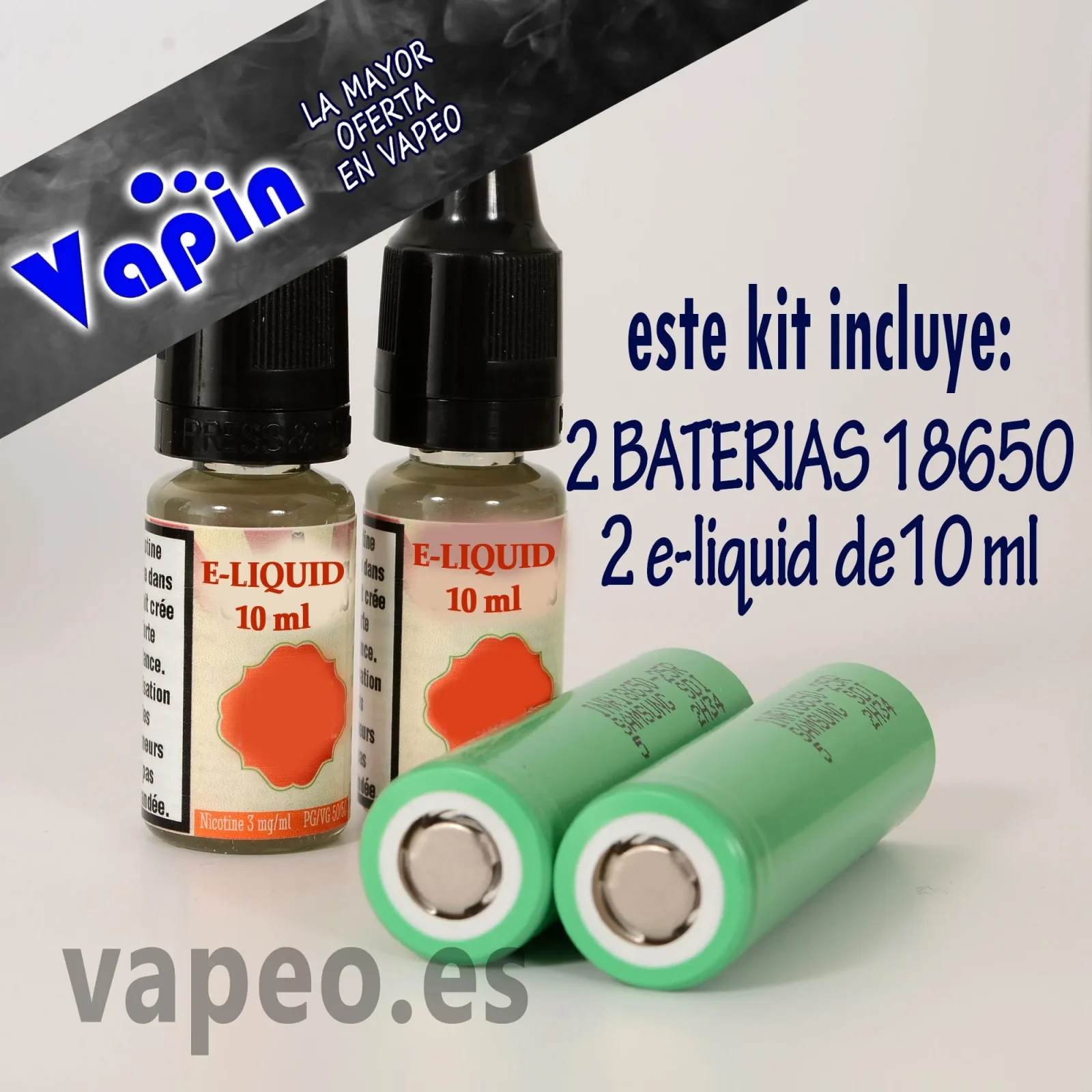 Switcher 220 kit de vapeo con NRG tank de 5ML (color Rojo-azul) de VAPORESSO - Image 2