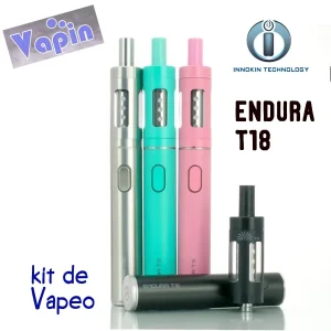 T18 Endura kit de vapeo 1000mA 2ml (Color Rosa) Innokin